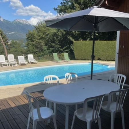 Villa Avec Piscine, Vue Lac Et Montagne 塞夫里耶 外观 照片